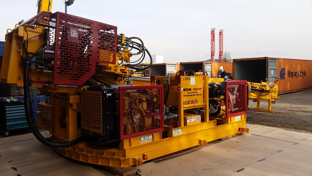 EDM1500 HP HELIPORTABLE DIAMOND / MULTIPURPOSE DRILL RIG EDM
