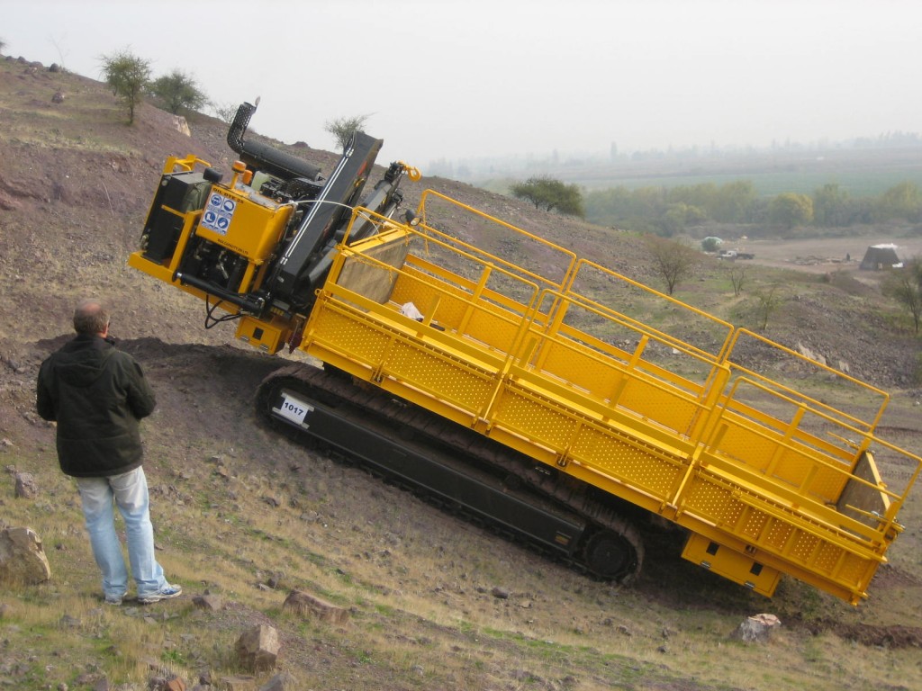 Remote Controlled Rod carrier with Crane Containerised EDM