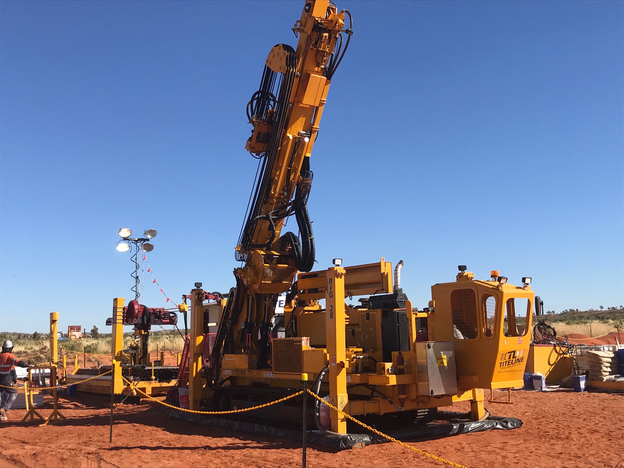 EDM 45KD High Capacity Diamond Core Surface Exploration Drill Rig